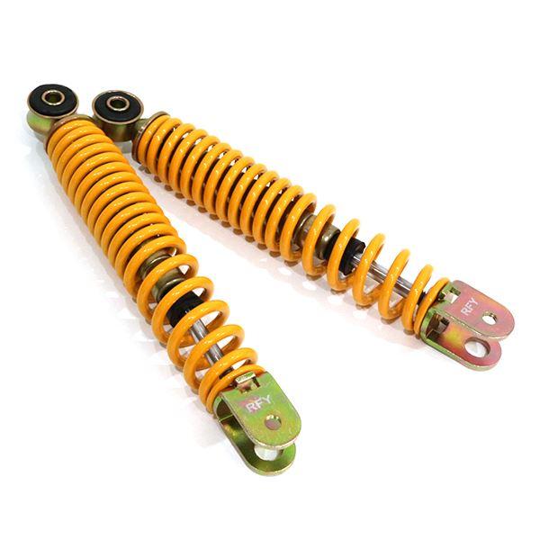 黄エネルデッキ　差し替えパーツ　付き アドレスV100 フロントフォーク 強化ショック フロント