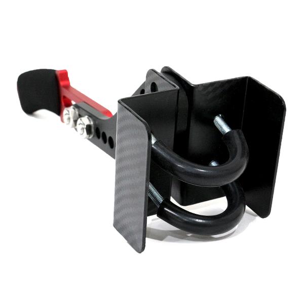 汎用 延長 サイドブレーキレバー 赤 油圧式風 シルビア スカイライン