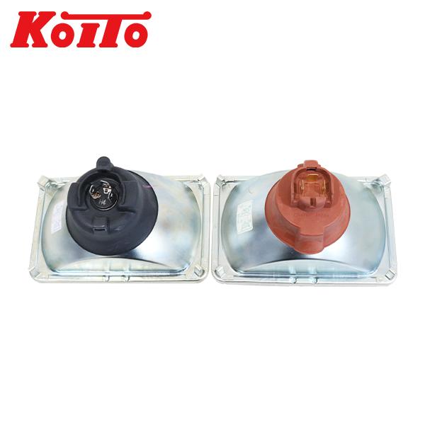 KOITO 小糸製作所 12V 角型 角目 4灯式 四灯式 左右 4個セット FJ60