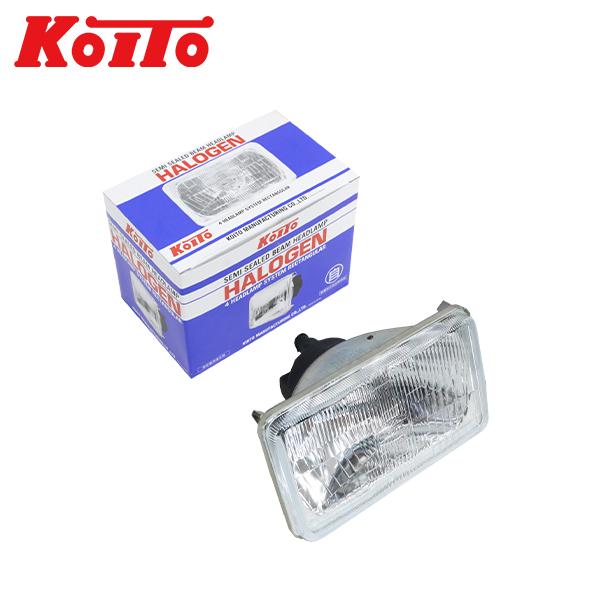 KOITO 小糸製作所 12V 角型 角目 4灯式 四灯式 FJ60 LH50 YH50 GX71 GX61 RA40 430 720 GC210 F30 117 4HRSSB-2-12HP  電球交換式 | 