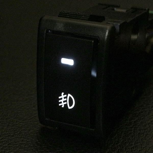 スイッチホール 増設 フォグランプ ON/OFF 電源 スイッチ LED ライト