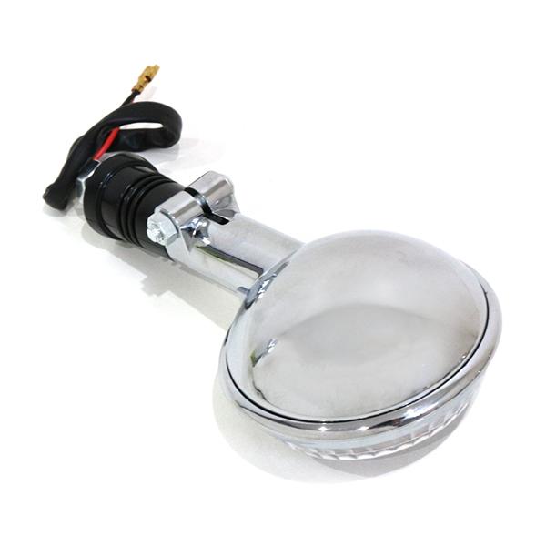 ヤマハ 純正タイプ 丸形 ウインカー クリア 4個セット RZ250 RZ350 XV