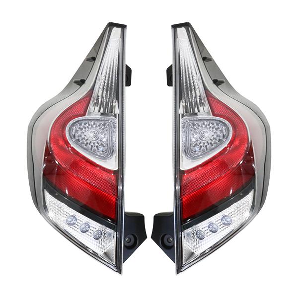 TOYOTA GRアクア 純正テールランプ LED テールランプ 純正タイプ アクア NHP10系 後期仕様 レッド クリア