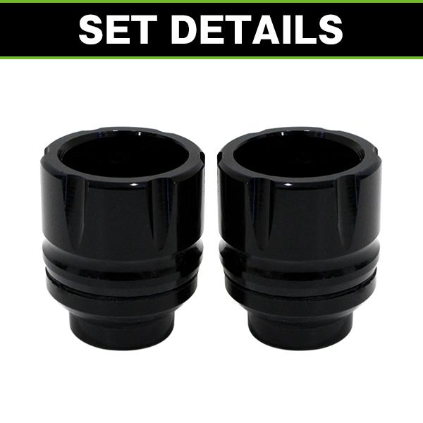 かに　前輪 アルミ フロント アクスル シャフト ガード スライダー カバー