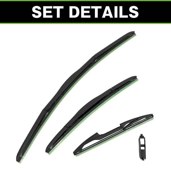 純正型 エアロワイパー トヨタ ヴォクシー ZRR80G ZRR85G ZRR80W ZRR85W ZWR80G ブレード一体型 フロントワイパー ＆ |  | 04