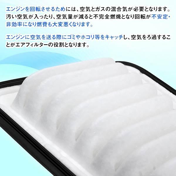 エアクリーナー スズキ アルトラパン HE22S 互換純正品番 13780-85K00
