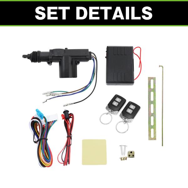 キーレスキット キーレスエントリー システム 12V 集中ドアロック