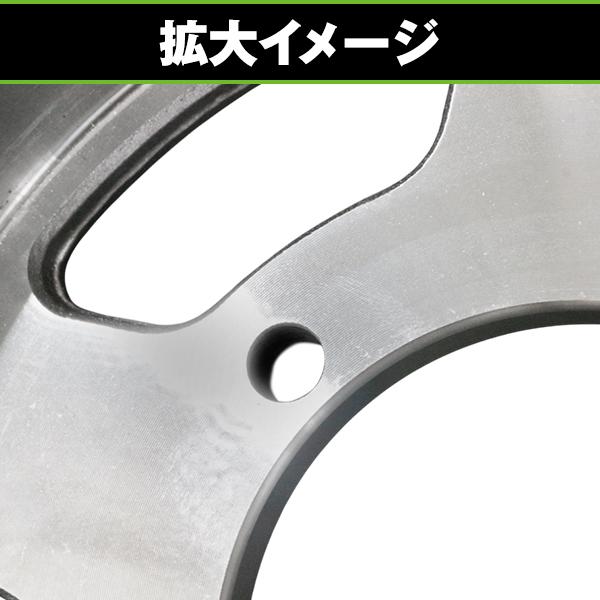 バイク用 タイヤ ホイール 8インチ ワイドホイール 3.5J シルバー 銀