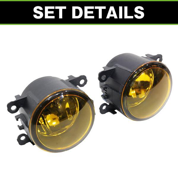 クリスタルガラス仕様 フォグランプ 日産 フーガ 後期 Y51 イエロー 黄色 H8/H11 LEDフォグ ユニット インナーメッキ |  | 02