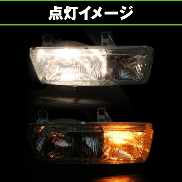 日産UD ファインコンドル フロント クリア ヘッドライト 左右セット