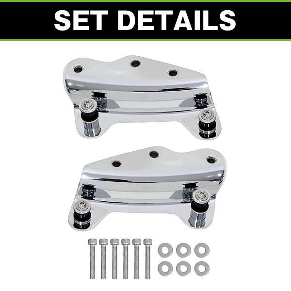 4ポイント ドッキング ハードウェア キット クローム 54205-09