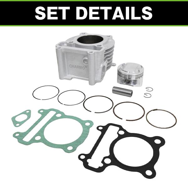シグナスX.bw's125.用ボアアップkit 59ミリ　台湾SD製 ボアアップキット YAMAHA シグナスX/BW'S125 ハイコンプ Φ59mm 158cc