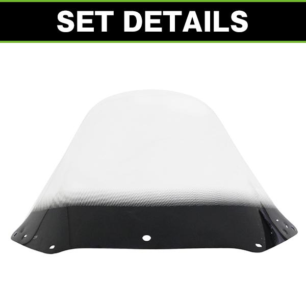 ウィンドスクリーン 純正タイプ ホンダ フュージョン FUSION MF02 全年