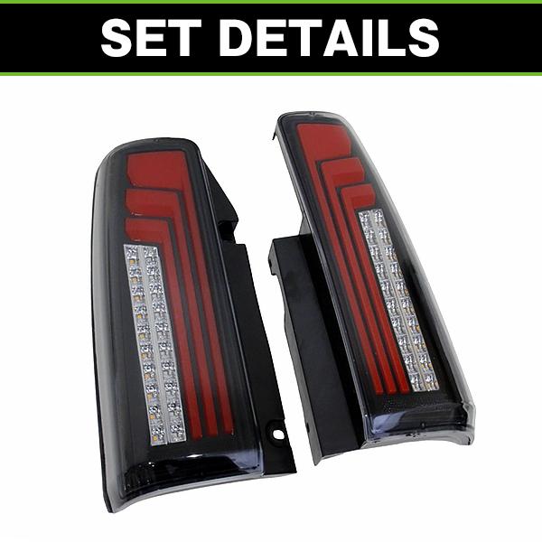 LED テールランプ 流れる シーケンシャル ウインカー 左右セット 縦