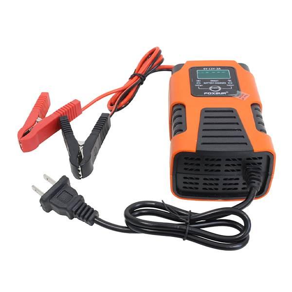 バッテリー 充電器 全自動 バッテリーチャージャー 6V 12V用 修復機能