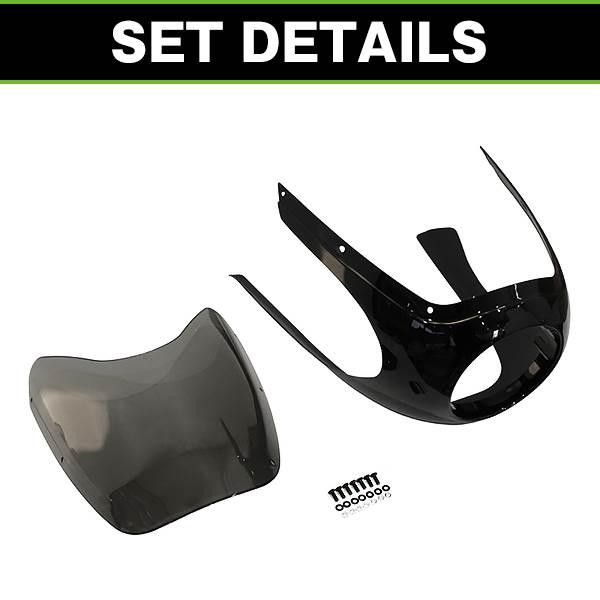 ロケットカウル ゼファー1100 Z2 Z750RS Z900ビキニカウル バイク