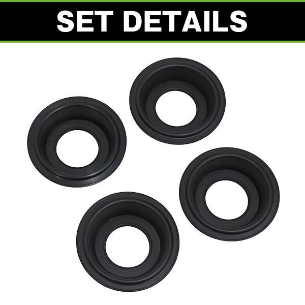 ダイヤフラムアセンブリ 4個 ヤマハ FZR250R 3LN 89-91 キャブレター