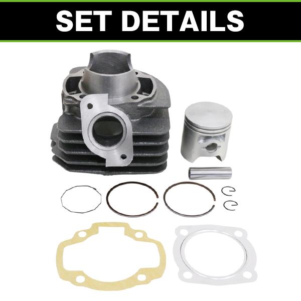 ノーマル シリンダー ピストン セット ホンダ LEAD リード 90 HF05 48mm 12101-GW3-000 12101-GW3-010 互換 ピストンリング ガスケットの画像