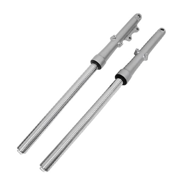 フロントフォーク フロントチューブ 31mm シルバー 2本セット 純正