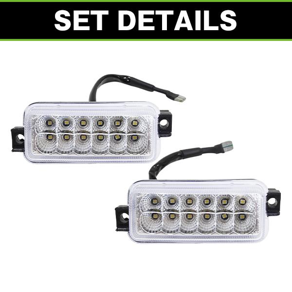LED バックランプ 左右セット クリアレンズ スズキ ジムニー JB23 1型