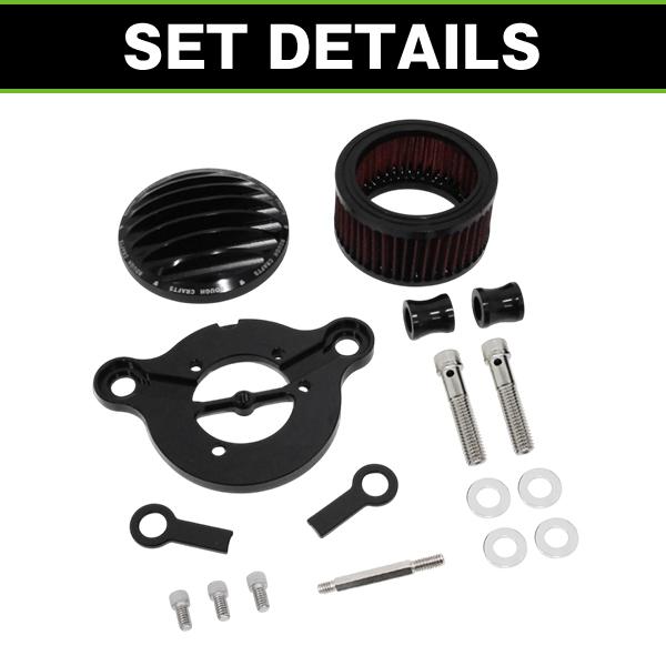エアクリーナーキット ハーレーダビッドソン ハーレー スポーツスター XL883 XL1200C 48 72 1991-2022 エアフィルター エアエレメント |  | 04