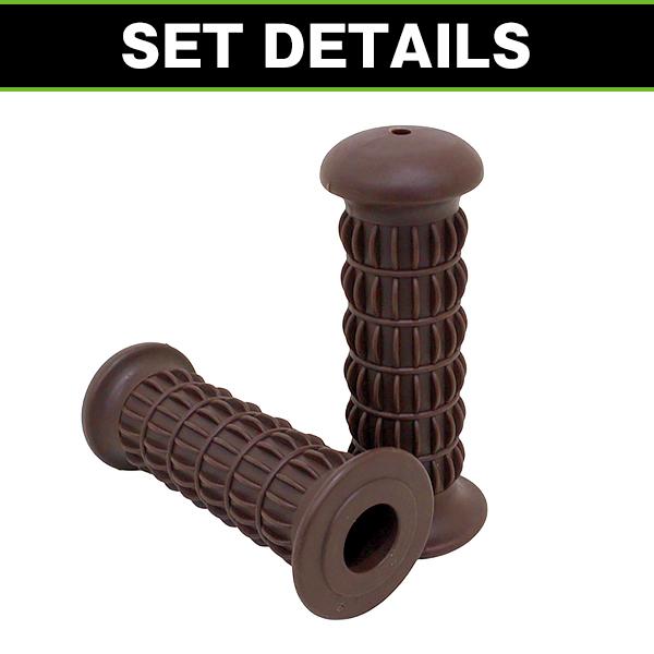 バイク ハンドル グリップ 左右セット 7/8インチ 22.2mm 用 Z2タイプ