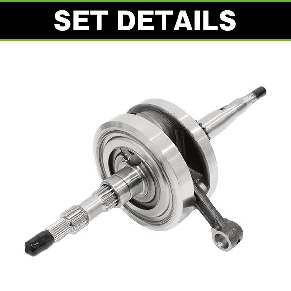 バイク クランクキット ロング スズキ アドレスV125 G CF46A 3mm