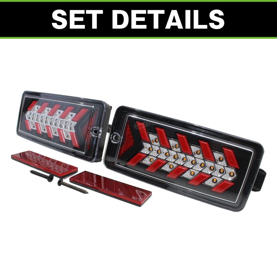 LED テールランプ 左右セット ウインカー ハイゼットトラック S500P