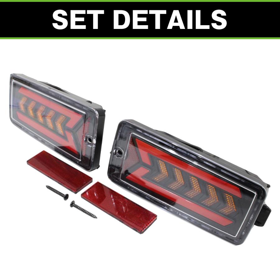 流れる シーケンシャル ウインカー LED テールランプ 左右セット ハイゼットトラック S500P S510P ジャンボ R3.12? 後期 テールライト_2