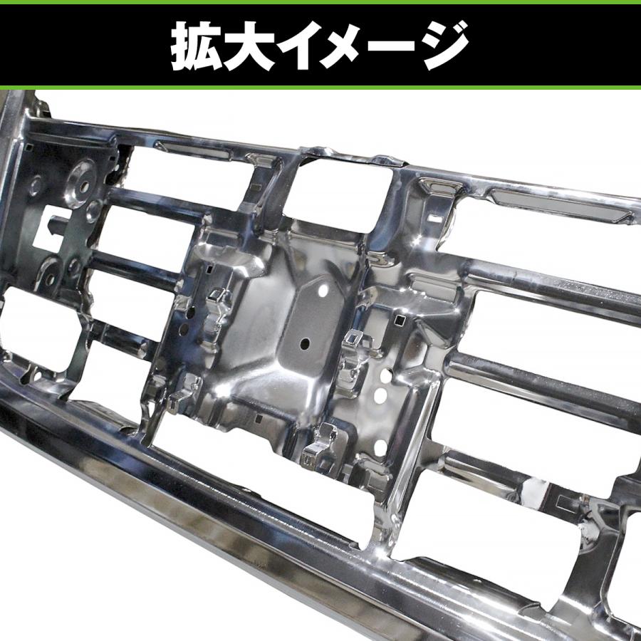 大型商品】 フロント バンパー メッキ 純正タイプ いすゞ 07 ギガ