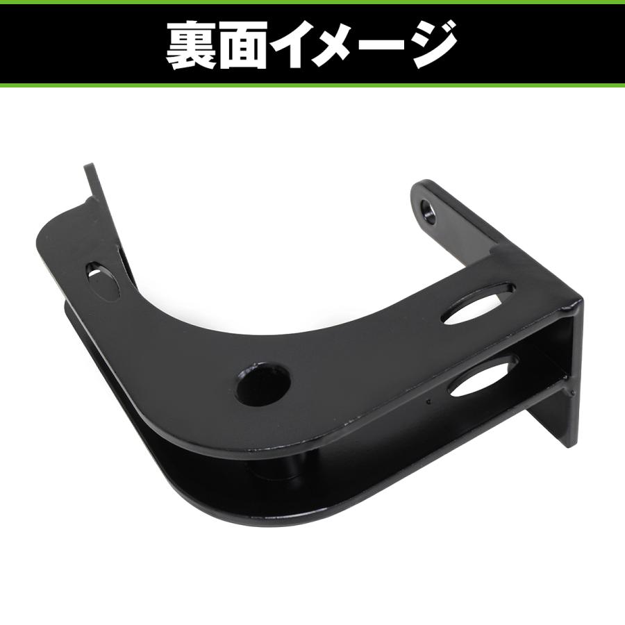 デフ補強ブラケット ブラック 黒 日産 フェアレディZ Z33 スカイライン