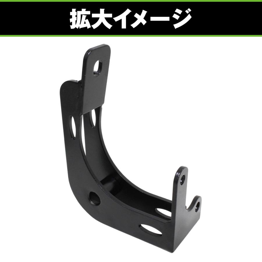 デフ補強ブラケット ブラック 黒 日産 フェアレディZ Z33 スカイライン