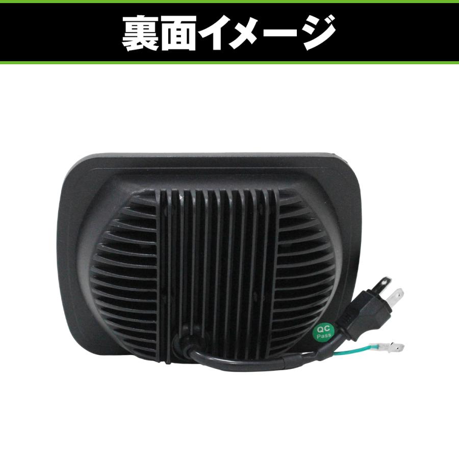 フル LED ヘッドライト 左右 セット 角目 角型 5×7インチ 180SX