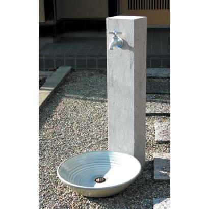 立水栓ユニット 芦野石 タイプ：ANS-1 1口仕様 蛇口別売り ※代引交換不可