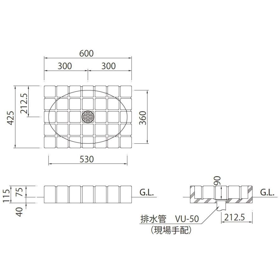 オーバルパン 水栓パン |  | 03