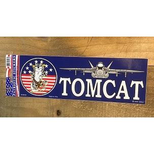 バンパーステッカー U.S.Navy TOPGUN ネイビー トムキャット ロゴ