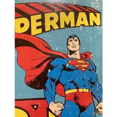 DC COMICS SUPERMANブリキ看板 サインボード tin plate : Foursometoys 