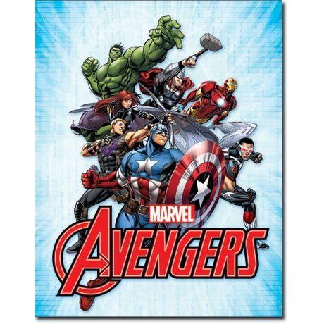 マーベル AVENGERS アベンジャーズ Marvel アメコミ ブリキ看板