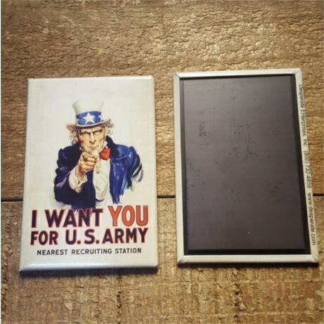 Ice BOX マグネット アンクル・サム Uncle Sam I want you U.S. Ice BOX マグネット アンクル・サム Uncle Sam I want you U.S.