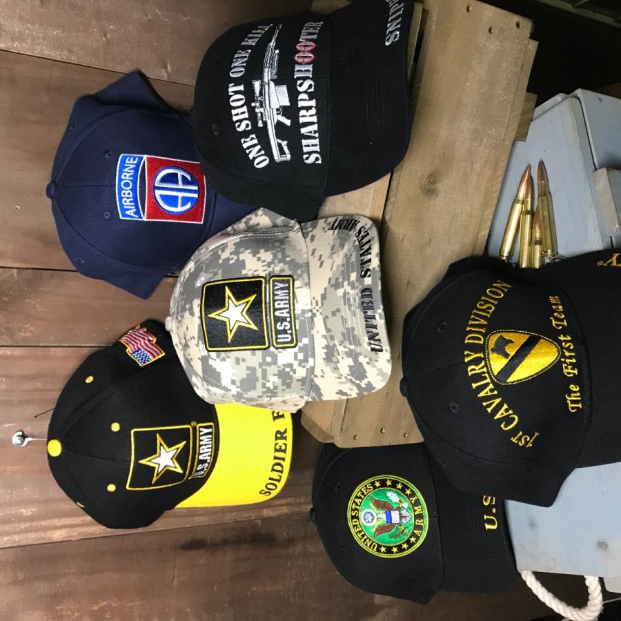 ミリタリー 帽子 U.S.Army アーミー 第一騎兵師団 キャップ米軍正式