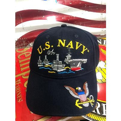 ミリタリー 帽子 U.S.Navy ネイビー アメリカ海軍空母 キャップ ミリタリー 帽子 U.S.Navy ネイビー アメリカ海軍空母 キャップ