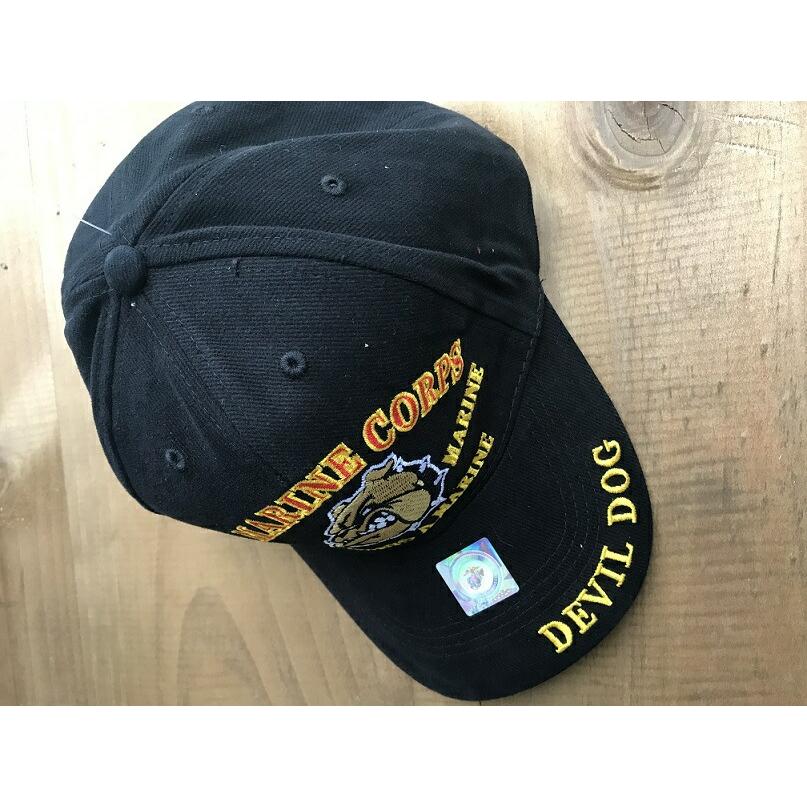 ミリタリー 帽子 U.S.Marines マリーンズ ブル アメリカ海兵隊 ミリタリー 帽子 U.S.Marines マリーンズ ブル アメリカ海兵隊