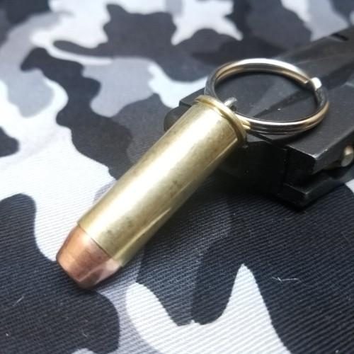 ミリタリー キ-リング 銃弾 弾丸 バレット キーチェーン 44 マグナム弾