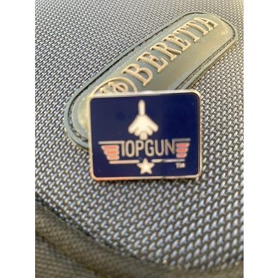 ミリタリー ピンバッジ U.S.Navy TOPGUN ネイビー トップガン ロゴ