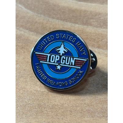 ミリタリー ピンバッジ ピンバッチ U.S.Navy TOPGUN ネイビー トップ