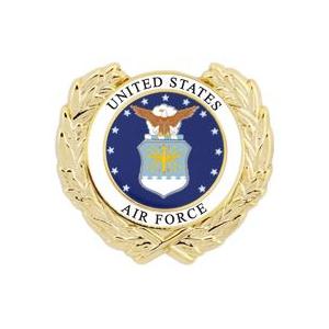 ミリタリー ピンバッジ ピンズ U.S.Airforce エアーフォース ロゴ 紋章