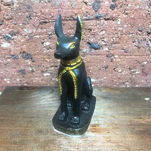 速くおよび自由な アヌビス神 Anubis 像 フィギュアエジプシャン 置物 フィギュア 古代エジプト Supplystudies Com