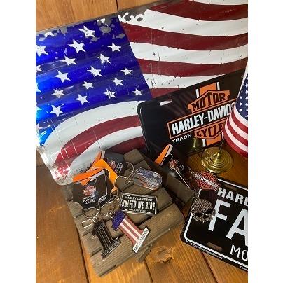 ハーレー ダヴィットソン ドッグタグ メタル キーチェーン Harley