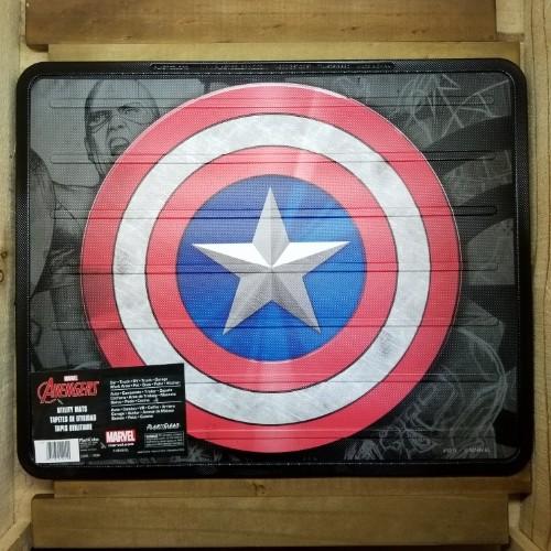 ブシロード ラバーマット MARVEL キャプテン・アメリカ キャプテン アメリカ ロゴ ラバーマット マーベル Marvelガレージ