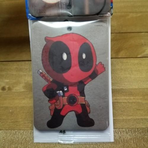 2枚組デッドプール エアフレッシュナー マーベル Marvelカーフレッシュナー 消臭剤 芳香剤 カー用品 吊り下げ Air Freshener|foursometoys|03